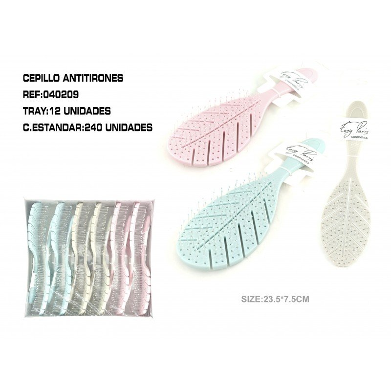 CEPILLO ANTIENREDOS 23.5*7.5CM 12/U 240/C