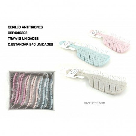 CEPILLO ANTIENREDOS23*6.5CM 12/U 240/C