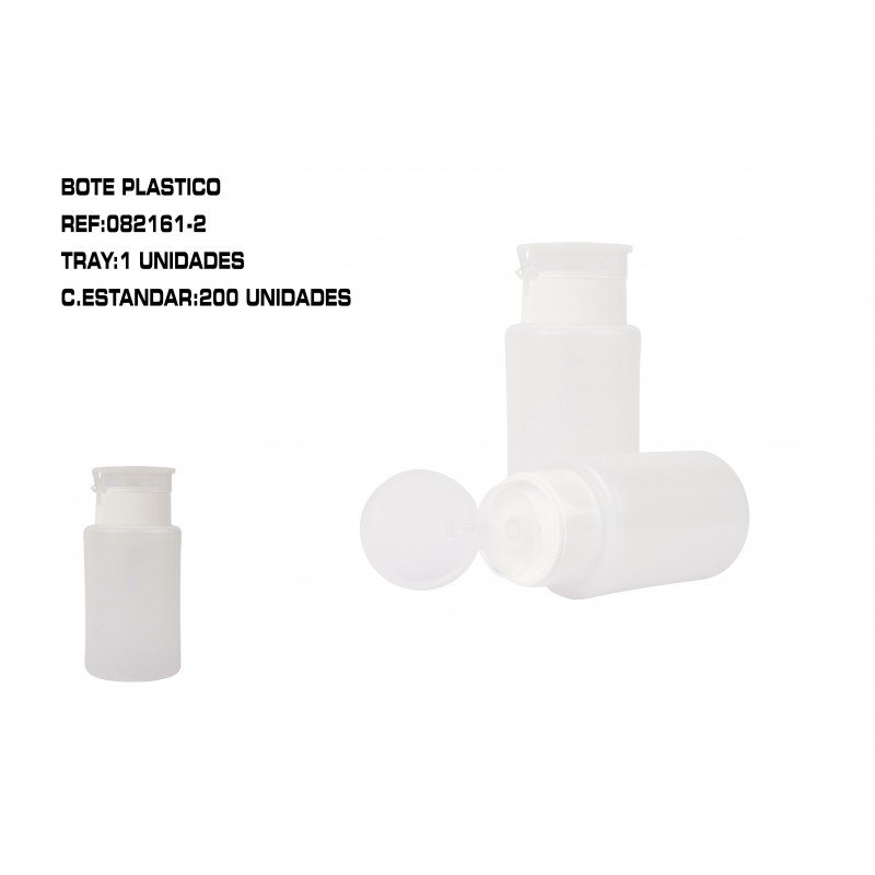 BOTE DE PLASTICO A PRESION 12/U