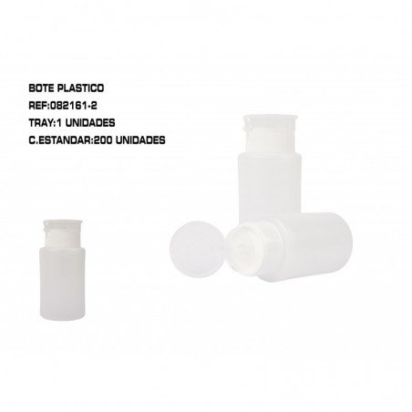 BOTE DE PLASTICO A PRESION 12/U