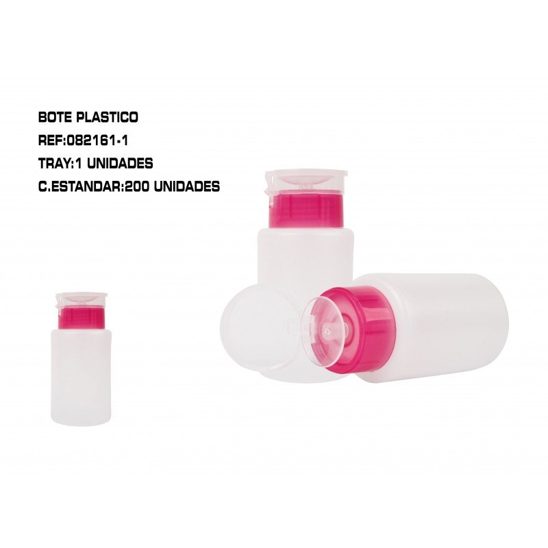 BOTE DE PLASTICO A PRESION 12/U
