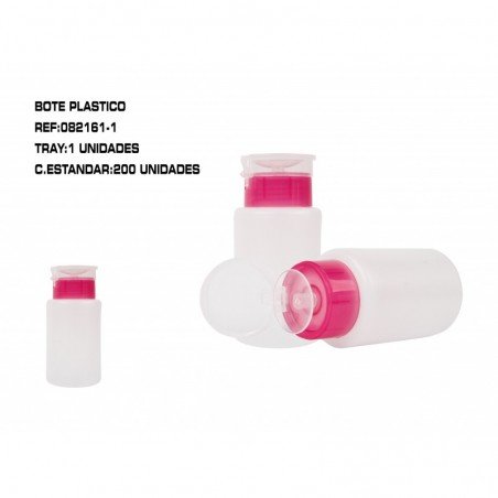 BOTE DE PLASTICO A PRESION 12/U