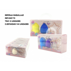 ESPONJA DE MAQUILLAJE 6/U...